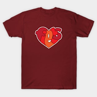 <3 fiets (red) T-Shirt